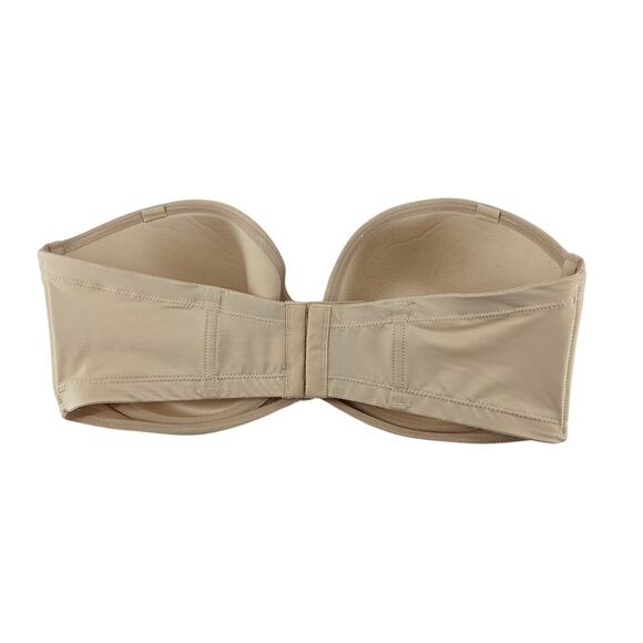 Delimira Sleek Strapless Underwire Bra #W593 Size 40DD Beige - Picture 4 of 4